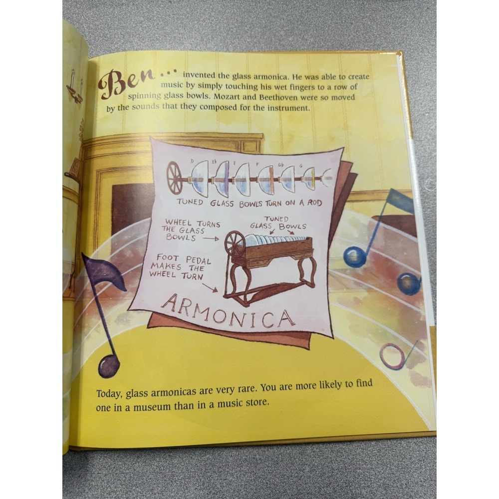 Now & Ben: The Modern Inventions of Benjamin Franklin * Author/Illustrator: Gene - Picture 4 of 5